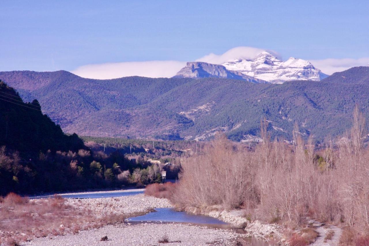 Apartamento Vista Al Ara Aínsa Kültér fotó